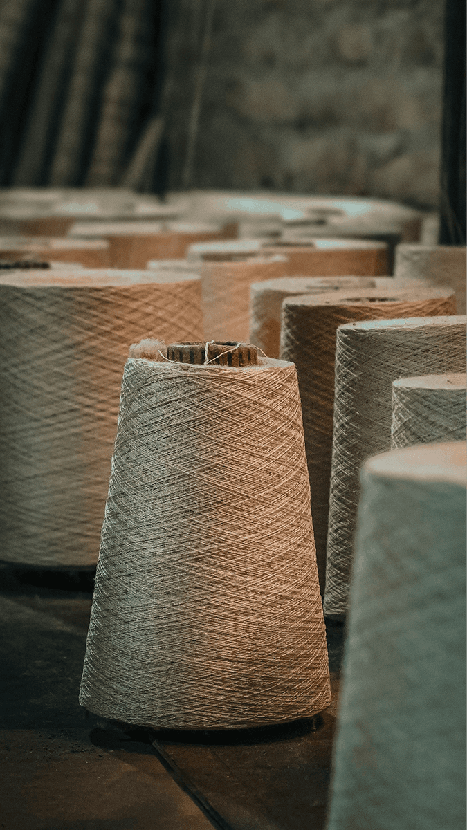 Yarn raw material